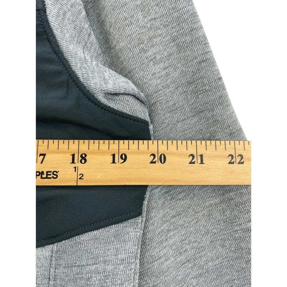 The North Face Canyonlands Hybrid Jacket Mens S Gray Full Zip Softshell Gorpcore